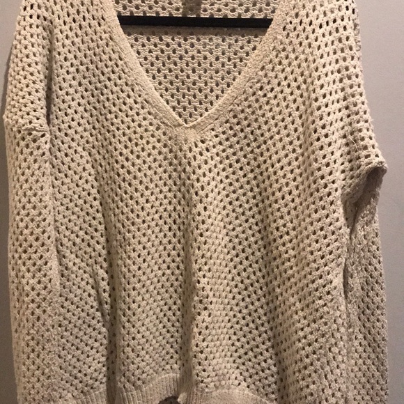 Like new! Theory Crochet Sweater - Picture 4 of 5